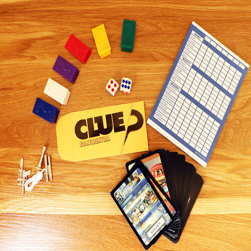 Detective Card Game - English Version of Mystery Board Game