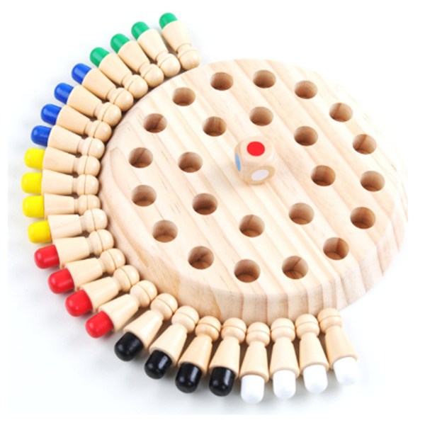 Wooden Party Game - Fun Block Tabletop Game