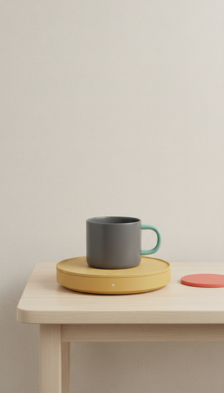 Smart Mug Warmer With Auto Shutoff