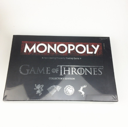 Monopoly Game of Thrones Board Game and Card Set