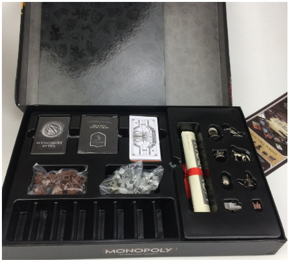 Monopoly Game of Thrones Board Game and Card Set