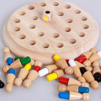 Wooden Party Game - Fun Block Tabletop Game