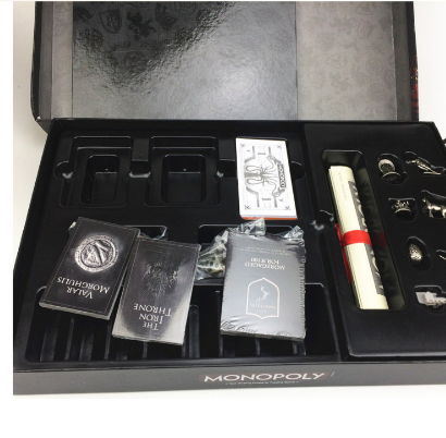 Monopoly Game of Thrones Board Game and Card Set