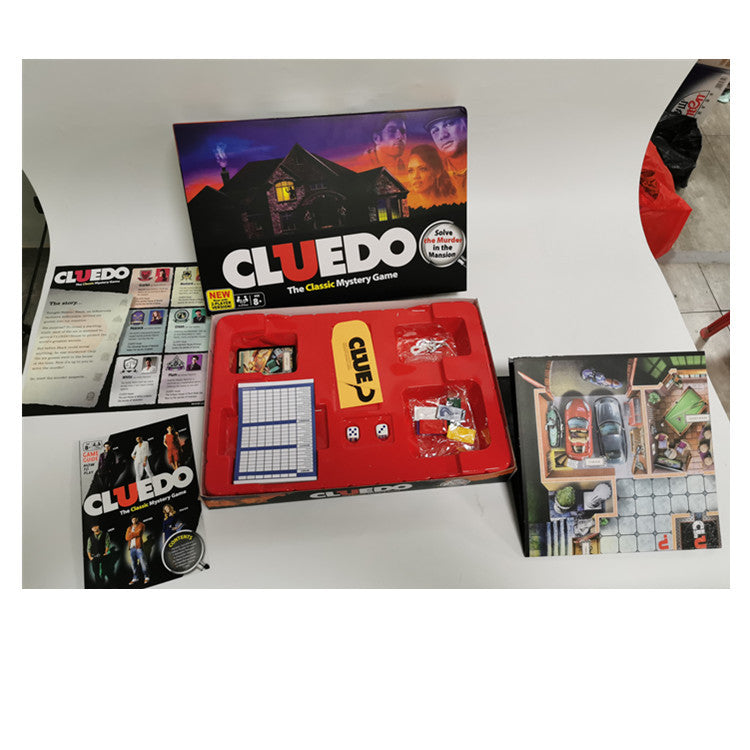 Detective Card Game - English Version of Mystery Board Game