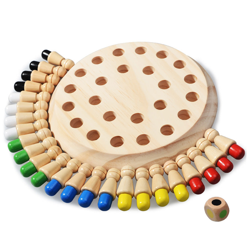 Wooden Party Game - Fun Block Tabletop Game