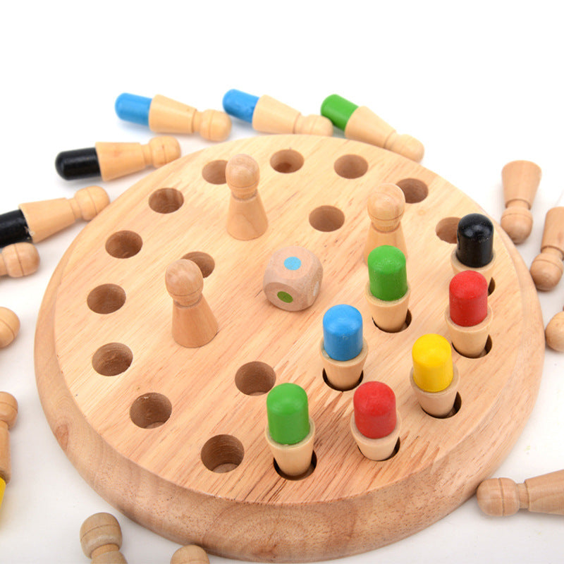 Wooden Party Game - Fun Block Tabletop Game